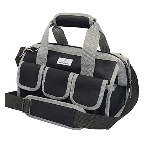 12" Tool Tote Bag with Waterproof Molded Base 4