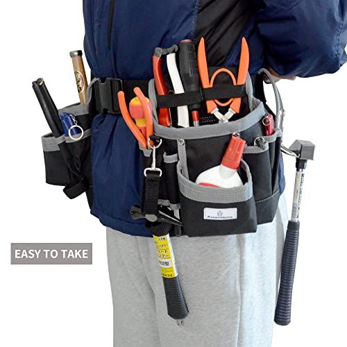 25-Pocket Adjustable Tool Belt Bag 6