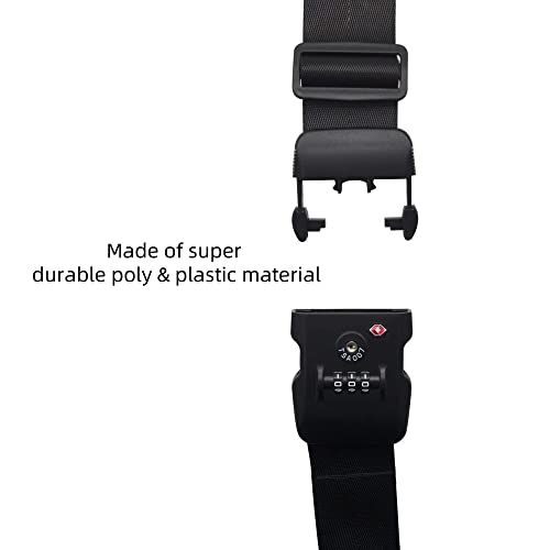 TSA Luggage Strap with Combination Lock 5