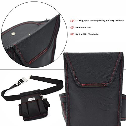 Vertical Tool Pouch with Zipper Flap 4