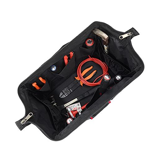15-inch Tool Bag Wide Mouth Tool Tote 7
