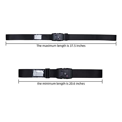 TSA Luggage Strap with Combination Lock 4