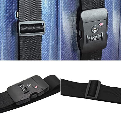 TSA Luggage Strap with Combination Lock 7