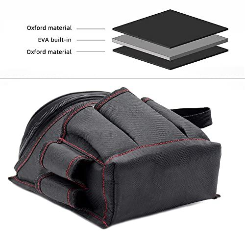 Vertical Tool Pouch with Zipper Flap 6