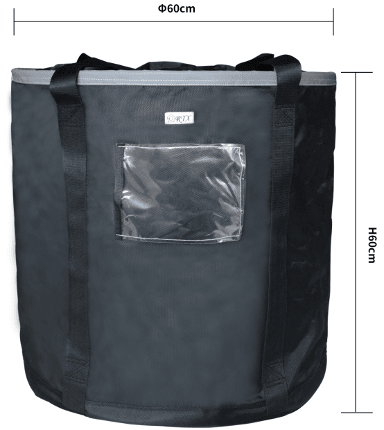 Wide Mouth Square Barrel Bag 2