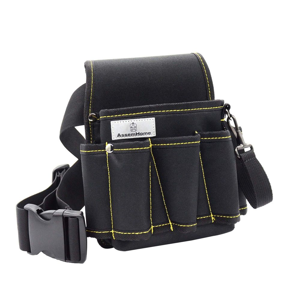 6-Pocket Canvas Tool Waist Bag