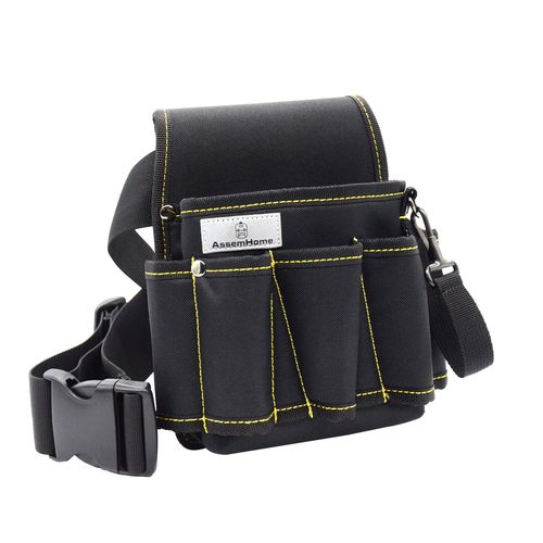 6-Pocket Canvas Tool Waist Bag